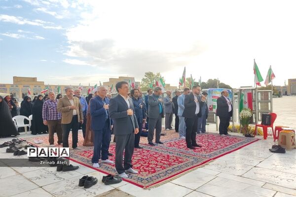 مراسم غبارروبی مزار شهدا در آرامستان خواجه ربیع مشهد