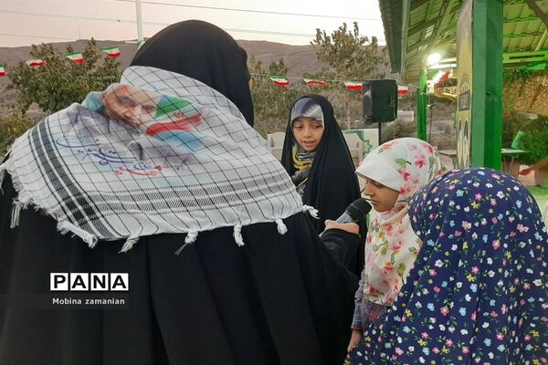 بزرگداشت هفته دفاع مقدس در مزار شهدای پارک خورشید