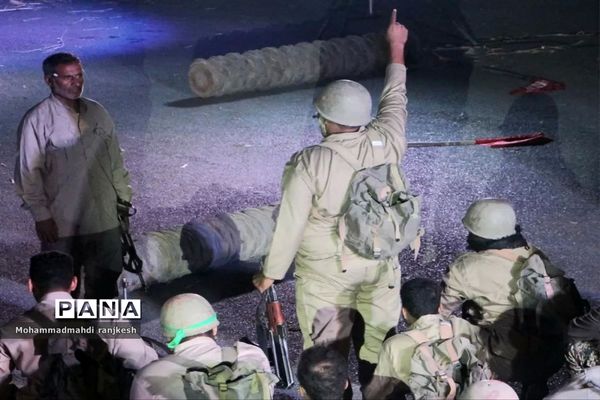 اجرای نمایش برای این خاک در رودان