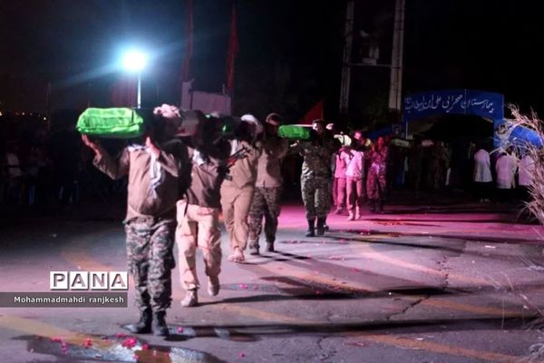 اجرای نمایش برای این خاک در رودان