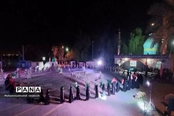 اجرای نمایش برای این خاک در رودان