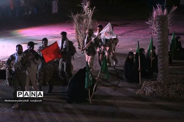 اجرای نمایش برای این خاک در رودان