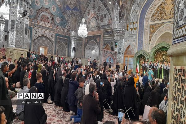 حال و هوای حرم مطهر امام رضا(ع)در هفته وحدت