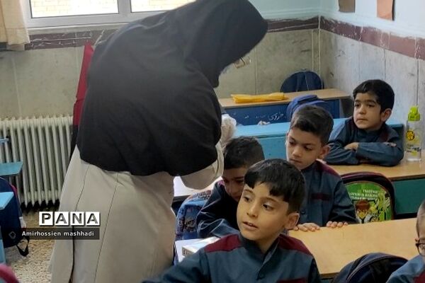 آموزش بهداشت فردی در دبستان ایمان رودهن