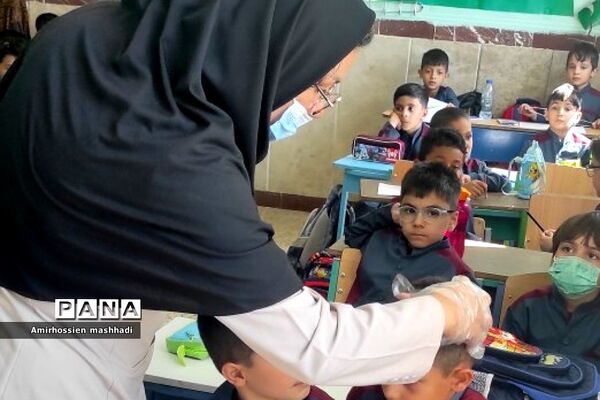آموزش بهداشت فردی در دبستان ایمان رودهن