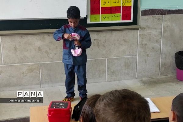 آموزش بهداشت فردی در دبستان ایمان رودهن