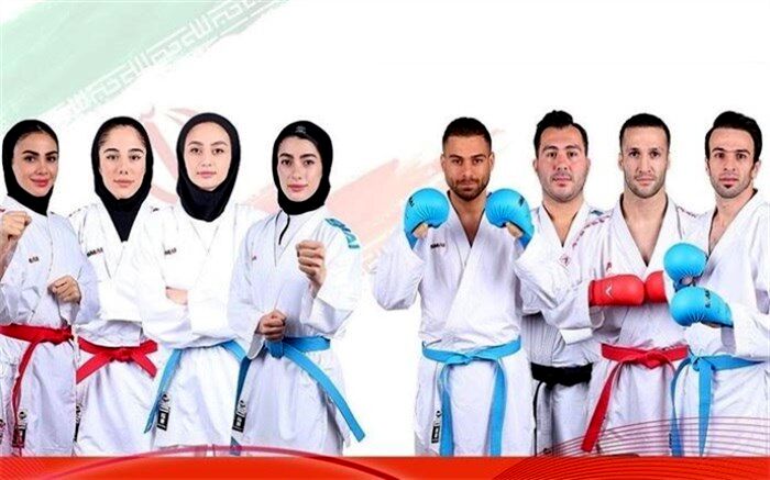 نمایندگان کاراته ایران رقیبان خود را ‌شناختند‌