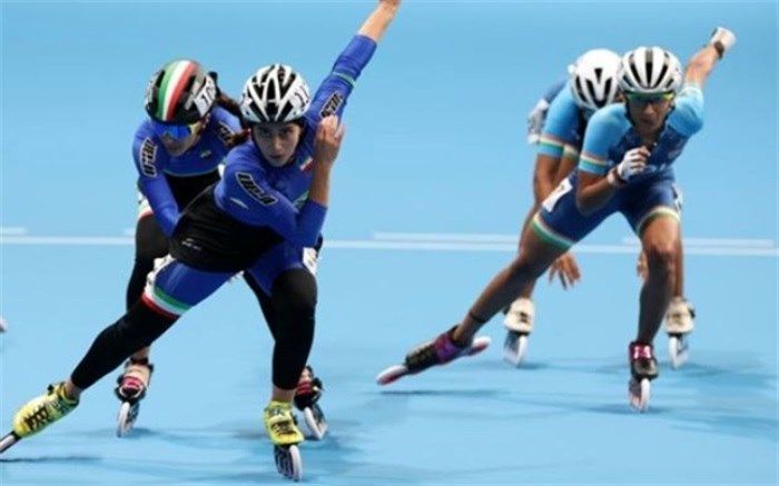 چهارمی تیم ملی اسکیت در امدادی ۳۰۰۰ متر