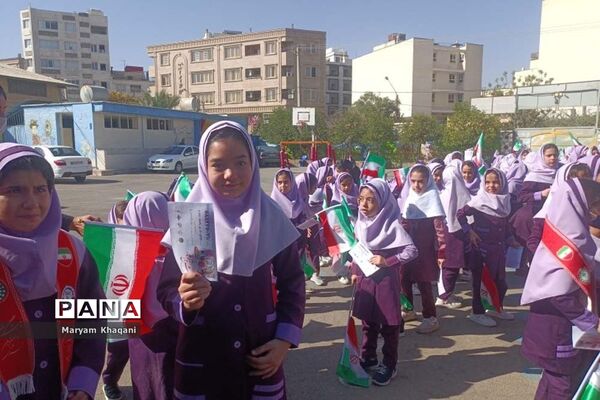 جشن عاطفه‌ها در دبستان پوشینه بافت ایران ناحیه ۳ شیراز