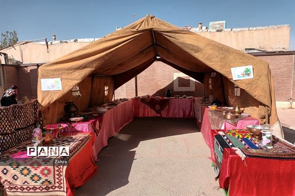 جشنواره عشایری در آموزشگاه شهدای طغان جواد آباد