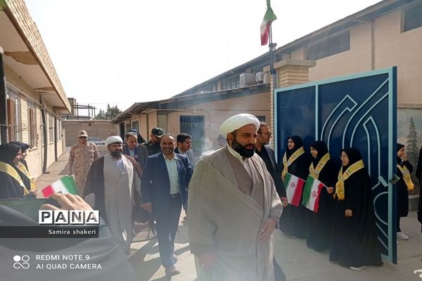 مراسم شور عاطفه‌ها در دبیرستان عالمه جاجرم