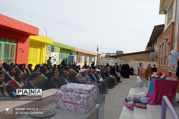 مراسم شور عاطفه‌ها در دبیرستان عالمه جاجرم