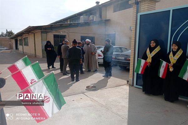 مراسم شور عاطفه‌ها در دبیرستان عالمه جاجرم