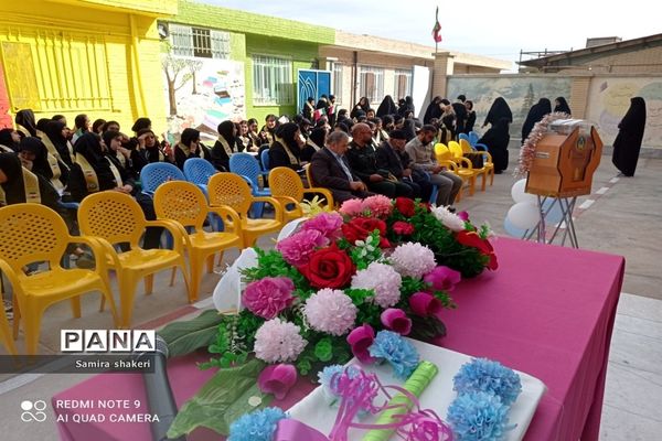 مراسم شور عاطفه‌ها در دبیرستان عالمه جاجرم