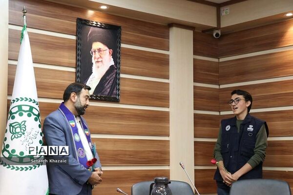 آیین تکریم و معارفه ریاست سازمان دانش‌آموزی خراسان رضوی