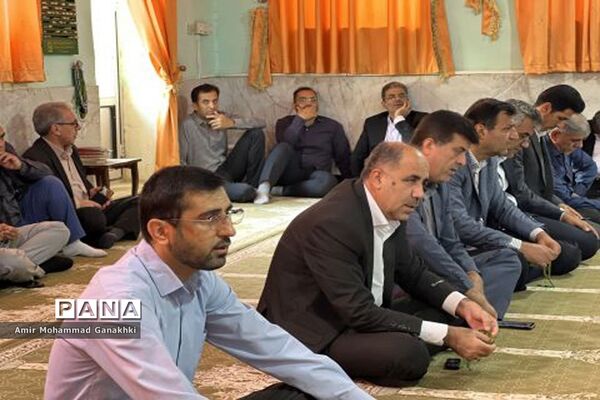 جشن میلاد حضرت نبی اکرم(ص) و امام جعفر صادق (ع) در اداره‌کل آموزش و پرورش استان بوشهر