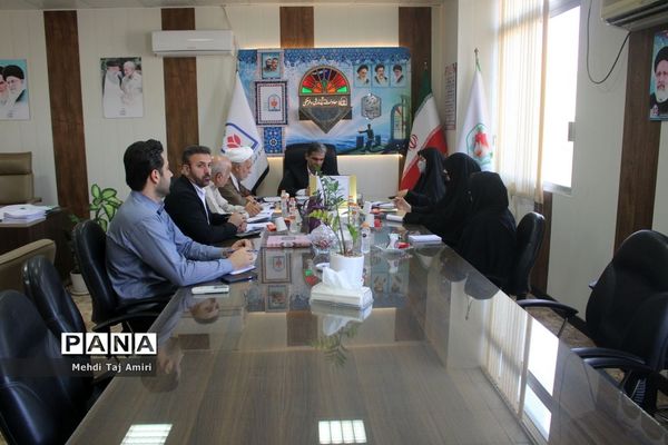 جلسه هماهنگی دوره سپهر دانش و معرفت در بوشهر