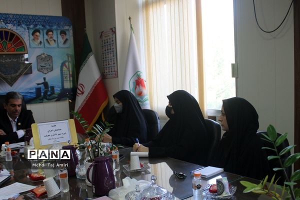 جلسه هماهنگی دوره سپهر دانش و معرفت در بوشهر