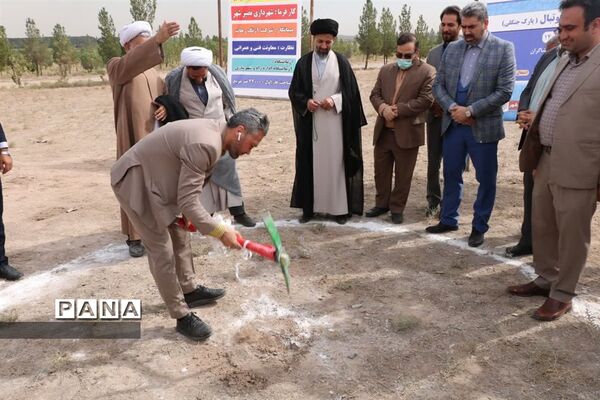 پروژه‌ی کلنگ‌زنی عمران در نصیر شهر