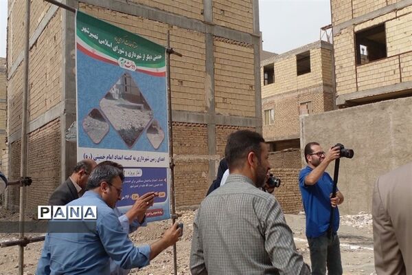 پروژه‌ی کلنگ‌زنی عمران در نصیر شهر