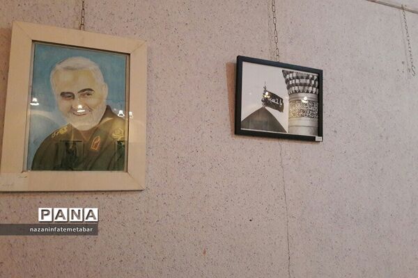 نمایشگاه هنرهای تجسمی هنرمندان شهرستان فیروزکوه به‌مناسبت هفته فرهنگی