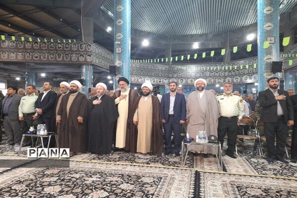 آیین تکریم و معارفه امام جمعه شهرستان قدس