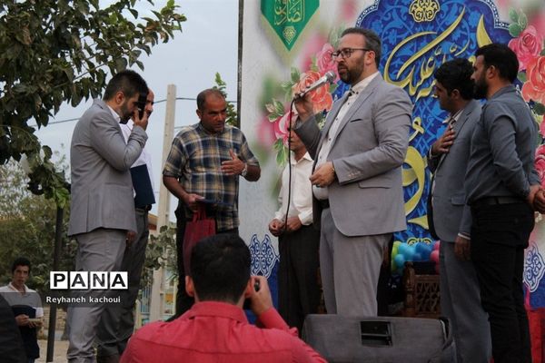 جشن‌ ولادت پیامبرخوبی‌ها(ص) و امام صادق(ع) در روستای جعفر‌آباد جنگل شهر جوادآباد