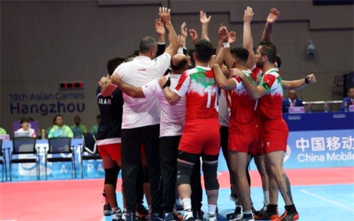 مردان‌ کبدی‌کار ایران از سد کره جنوبی گذشتند