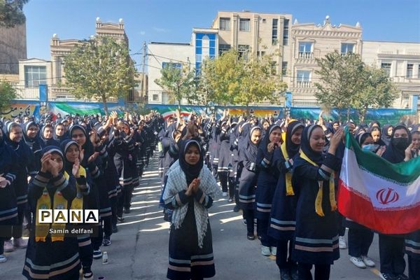 حمایت دانش‌آموزان قرچکی از مردم مظلوم فلسطین