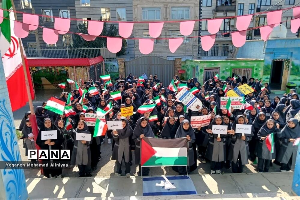به صدادرآمدن زنگ حمایت از مقاومت مردم فلسطین در اسلامشهر