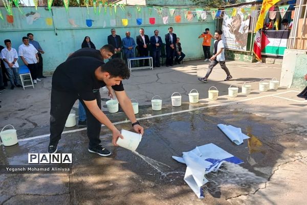 به صدادرآمدن زنگ حمایت از مقاومت مردم فلسطین در اسلامشهر