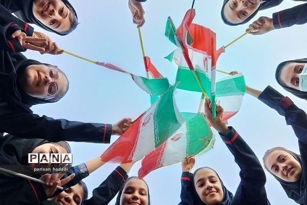 حمایت از مردم فلسطین در مدرسه بعثت۲ شهرک وائین