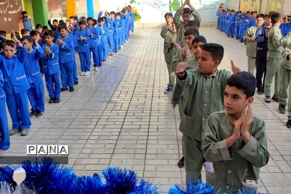 زنگ همبستگی با فلسطین  در دبستان هموطن۲ رودهن