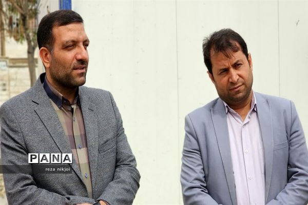 بازدید از مدارس در حال ساخت شهرستان بهارستان