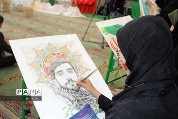 اجتماع ۶۰۰۰ نفری دانش آموزی دختران کرمانی، در ملک سلیمانی