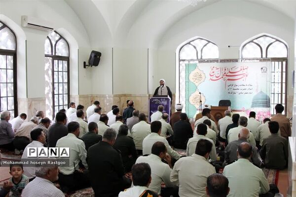 مراسم گرامیداشت هفته نیروی انتظامی در کاشمر