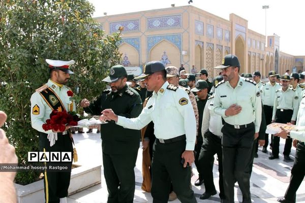 مراسم گرامیداشت هفته نیروی انتظامی در کاشمر