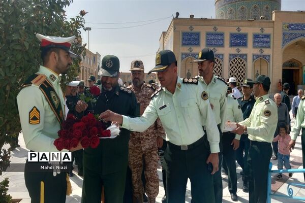 مراسم گرامیداشت هفته نیروی انتظامی در کاشمر