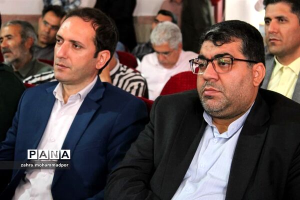 آیین تکریم و معارفه امام جمعه بخش گلستان شهرستان بهارستان