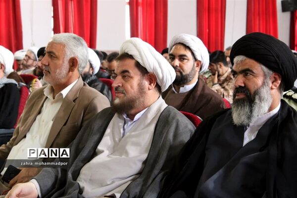 آیین تکریم و معارفه امام جمعه بخش گلستان شهرستان بهارستان