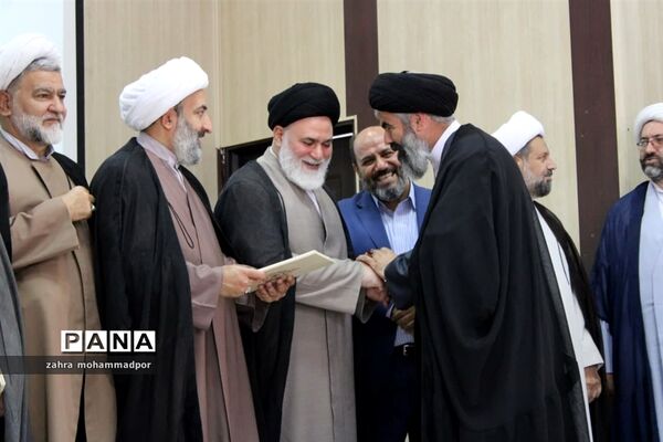 آیین تکریم و معارفه امام جمعه بخش گلستان شهرستان بهارستان