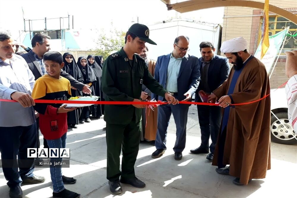 افتتاحیه نمایشگاه نوشت افزار ایرانی اسلامی در شهرستان کوهسرخ