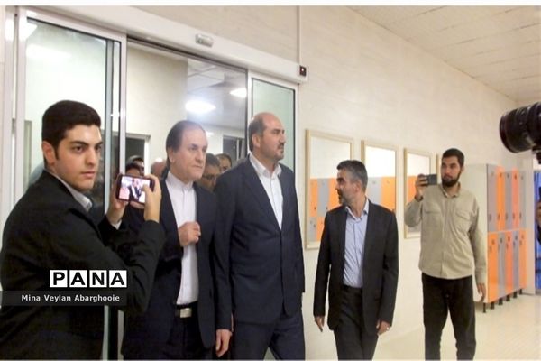 افتتاح مجموعه فرهنگی ورزشی‌ ظفر در شهرستان پیشوا