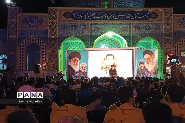 مراسم سالگرد شهید زاهدلویی در قم