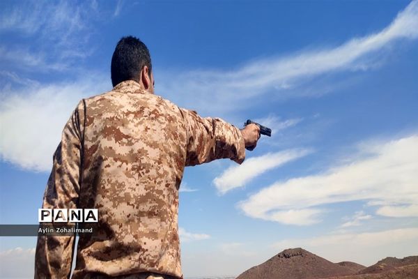 آموزش یگان بسیج و میدان تیر شهرستان رباط‌کریم