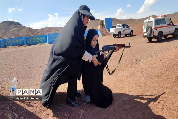 آموزش یگان بسیج و میدان تیر شهرستان رباط‌کریم