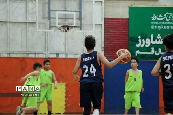 روز آخر مسابقات مینی بسکتبال استان قم