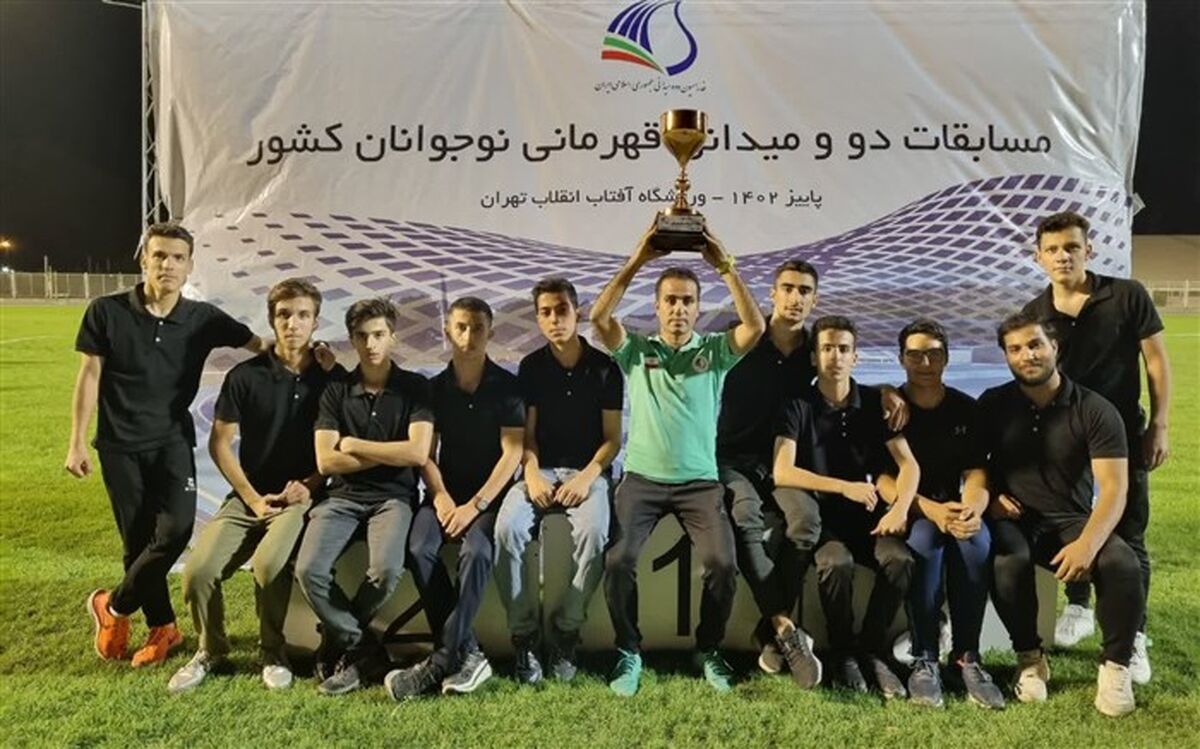 درخشش دانش‌آموزان نوجوان زنجانی در مسابقات دو ومیدانی قهرمانی کشور