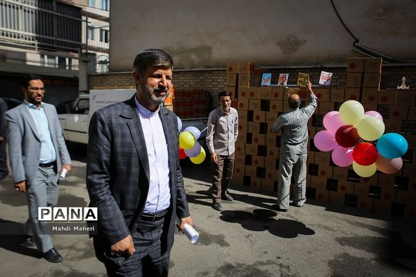 آیین ارسال 28000 جلد کتاب جهت تجهیز کتابخانه‌های مدارس استثنایی کشور