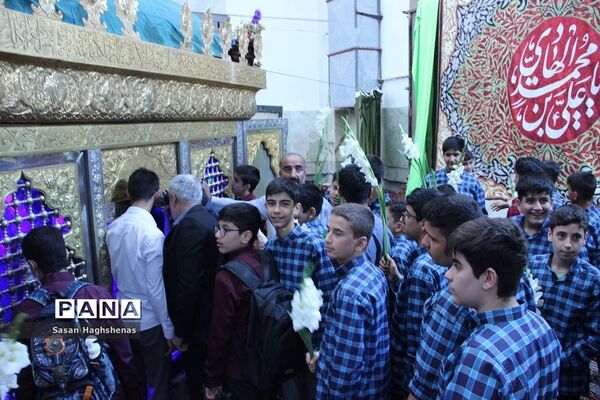مراسم «نورچشم» ویژه آغازنمازجماعت درمدارس اسلامشهر
